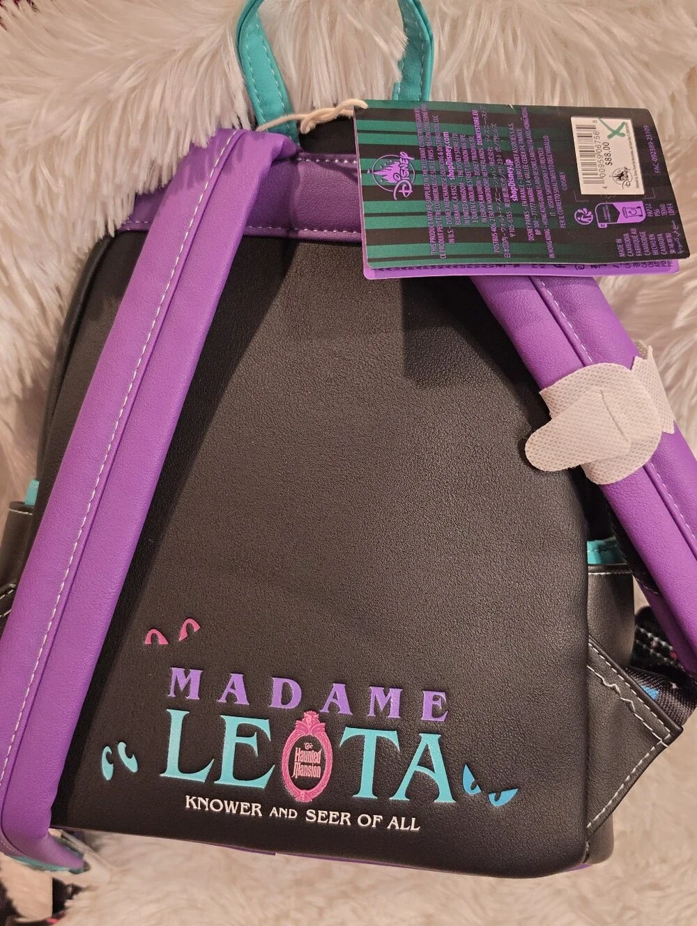 Haunted Mansion Madame Leota Loungefly Backpack